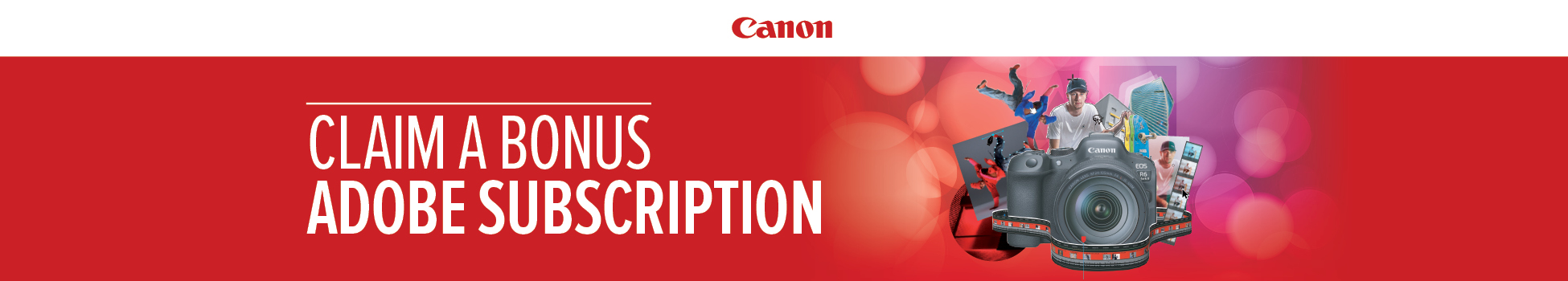 Canon Promotions Adobe Subscription Offer Australia