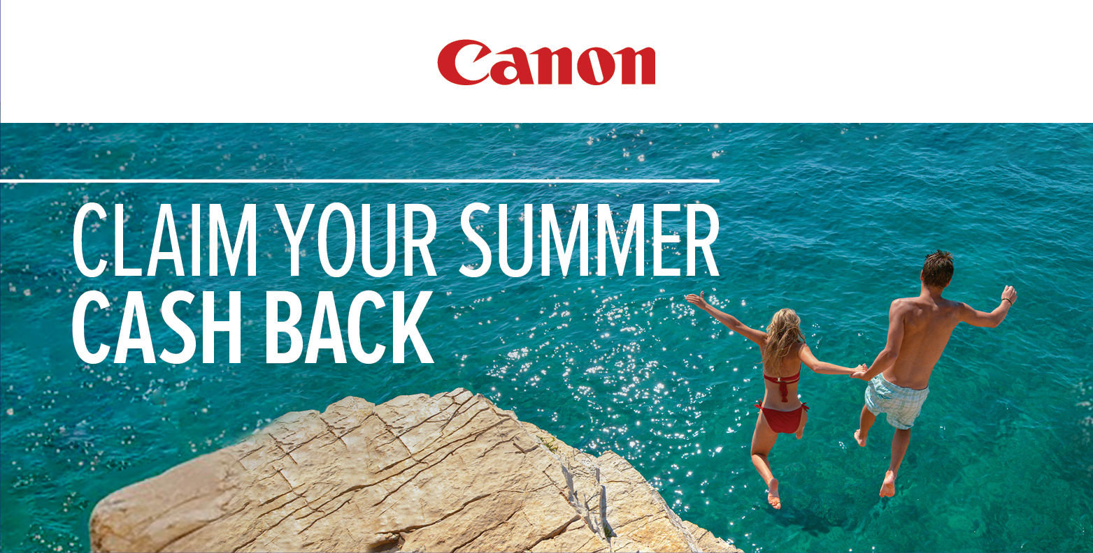 Canon Australia 2025 Summer Cash Back