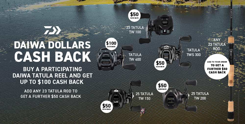 Daiwa Dollars Cash Back Tatula Family