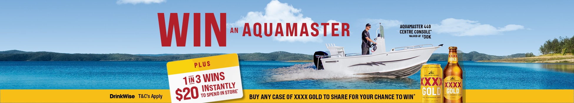 XXXX Win a Boat