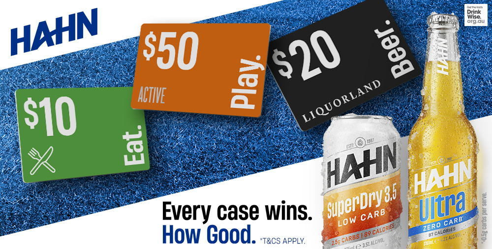 Hahn Coles Eat, Play, Beer