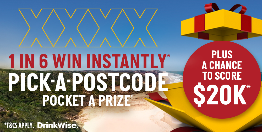 XXXX Pick a Postcode