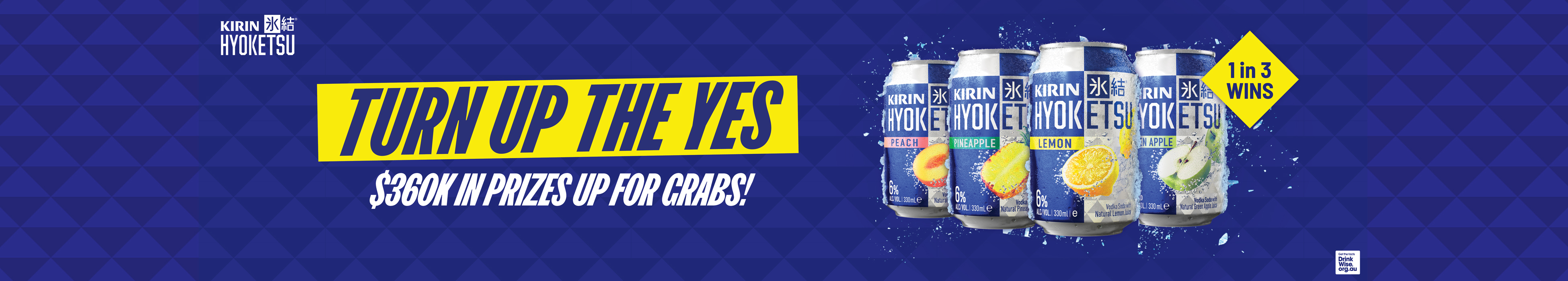 Kirin Hyoketsu, Turn Up the Yes Promotion