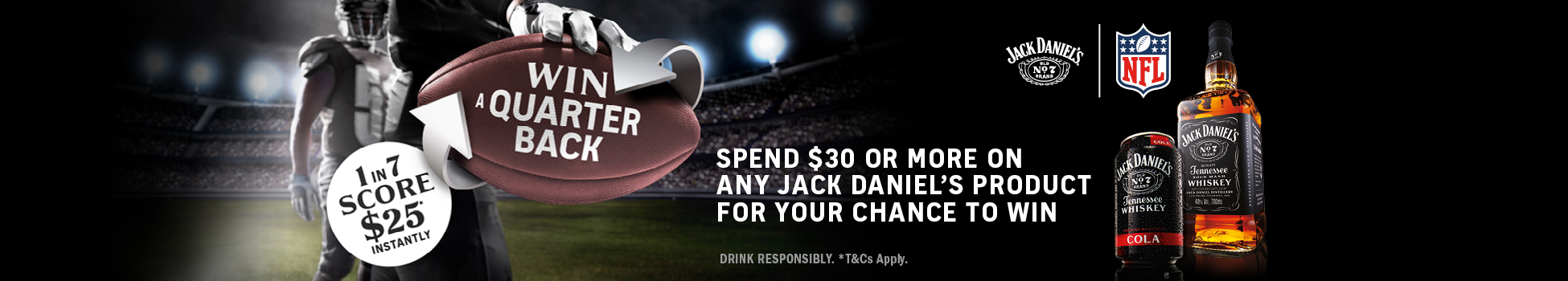 Jack Daniels IBA Footy Finals on pack