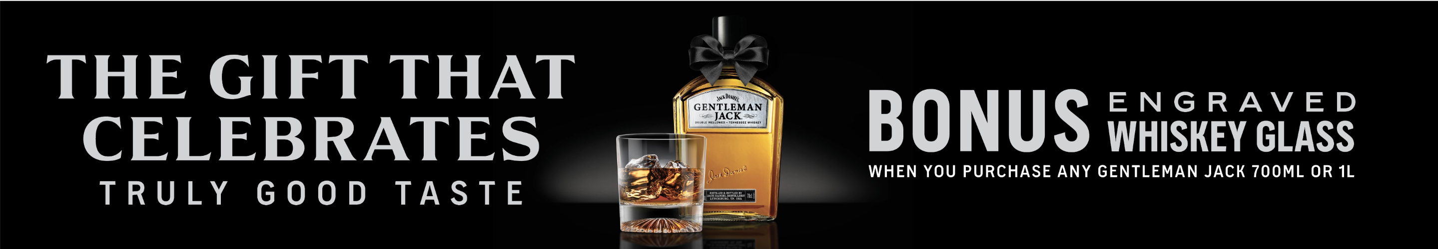Gentleman Jack Whiskey Glasses