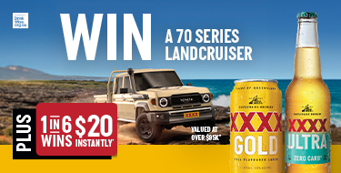 XXXX LMG Win a Landcruiser 5.0