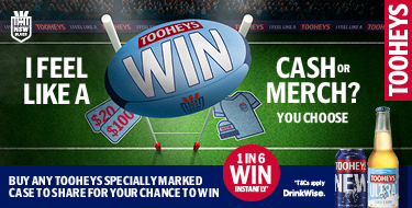 Tooheys State of Origin On Pack