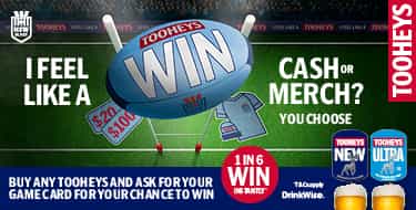 Tooheys State of Origin On Premise