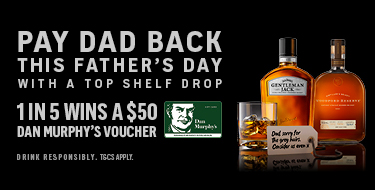 Dan Murphy's Father's Day Woodford Reserve & Gentleman Jack Promotion
