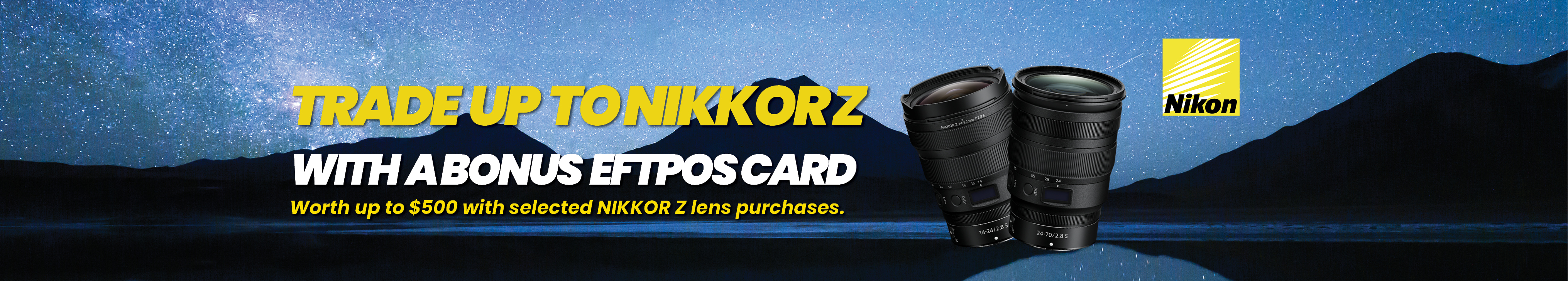 Nikon Cashback March Promotion 2024