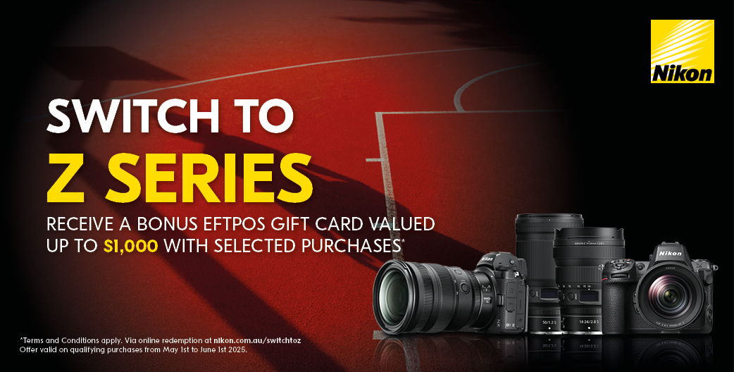 Nikon Switch to Nikon Z Series Cashback May 2025