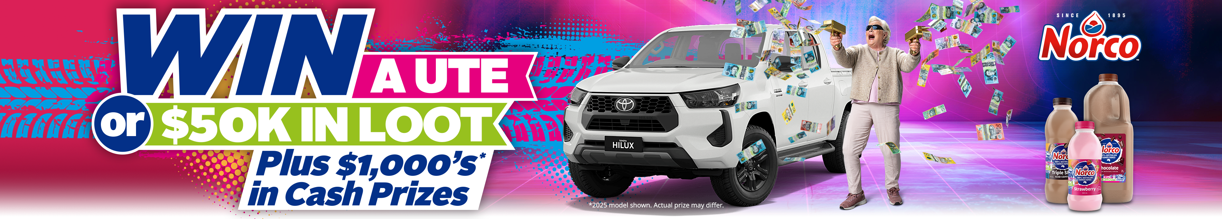 Win UTE or Loot with Norco Flavoured Milk