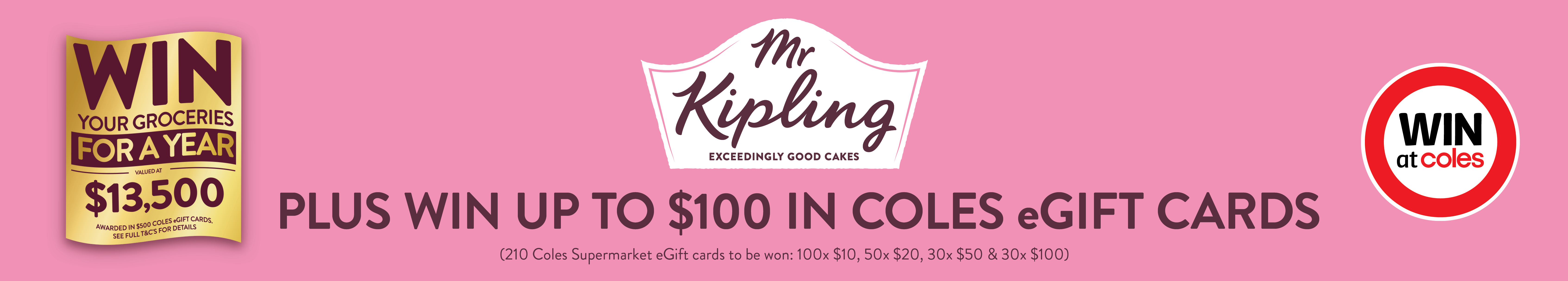 Mr Kipling Coles