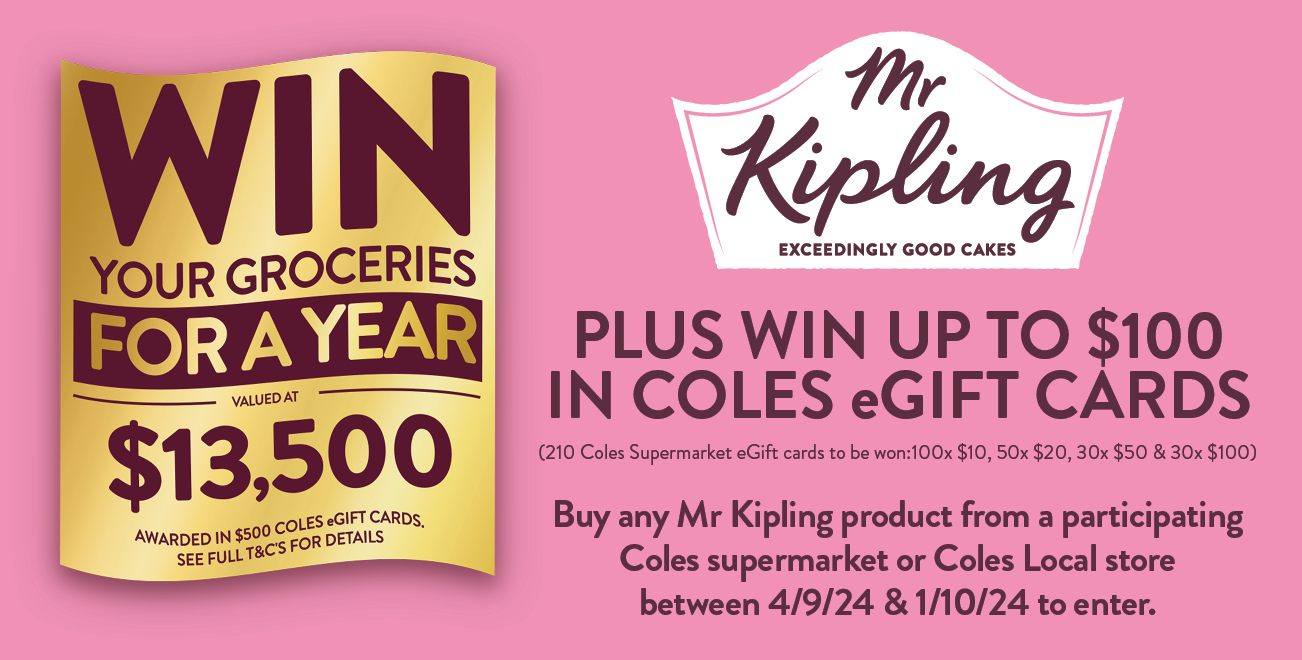 Mr Kipling Coles