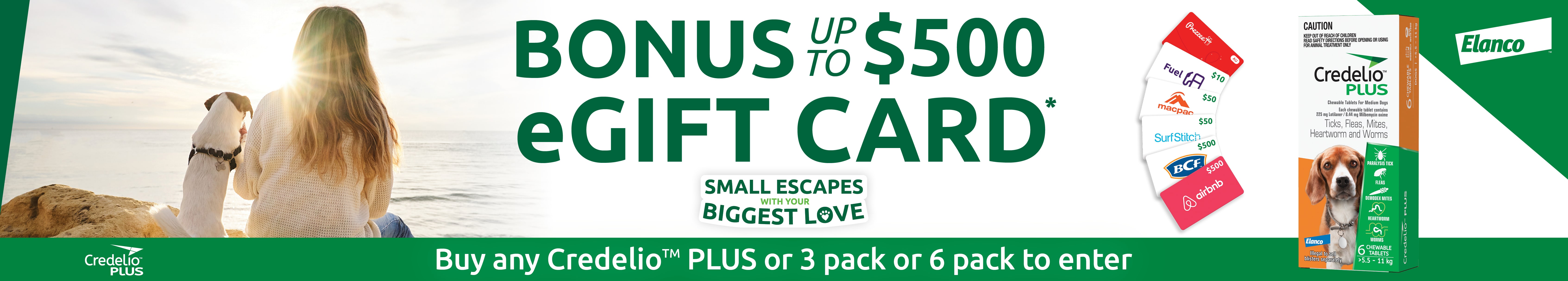 Credelio PLUS Independent Small Escapes 2023