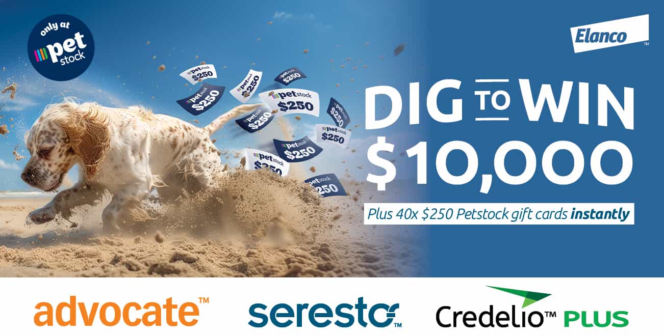 Elanco “Dig To Win” PETstock Promotion