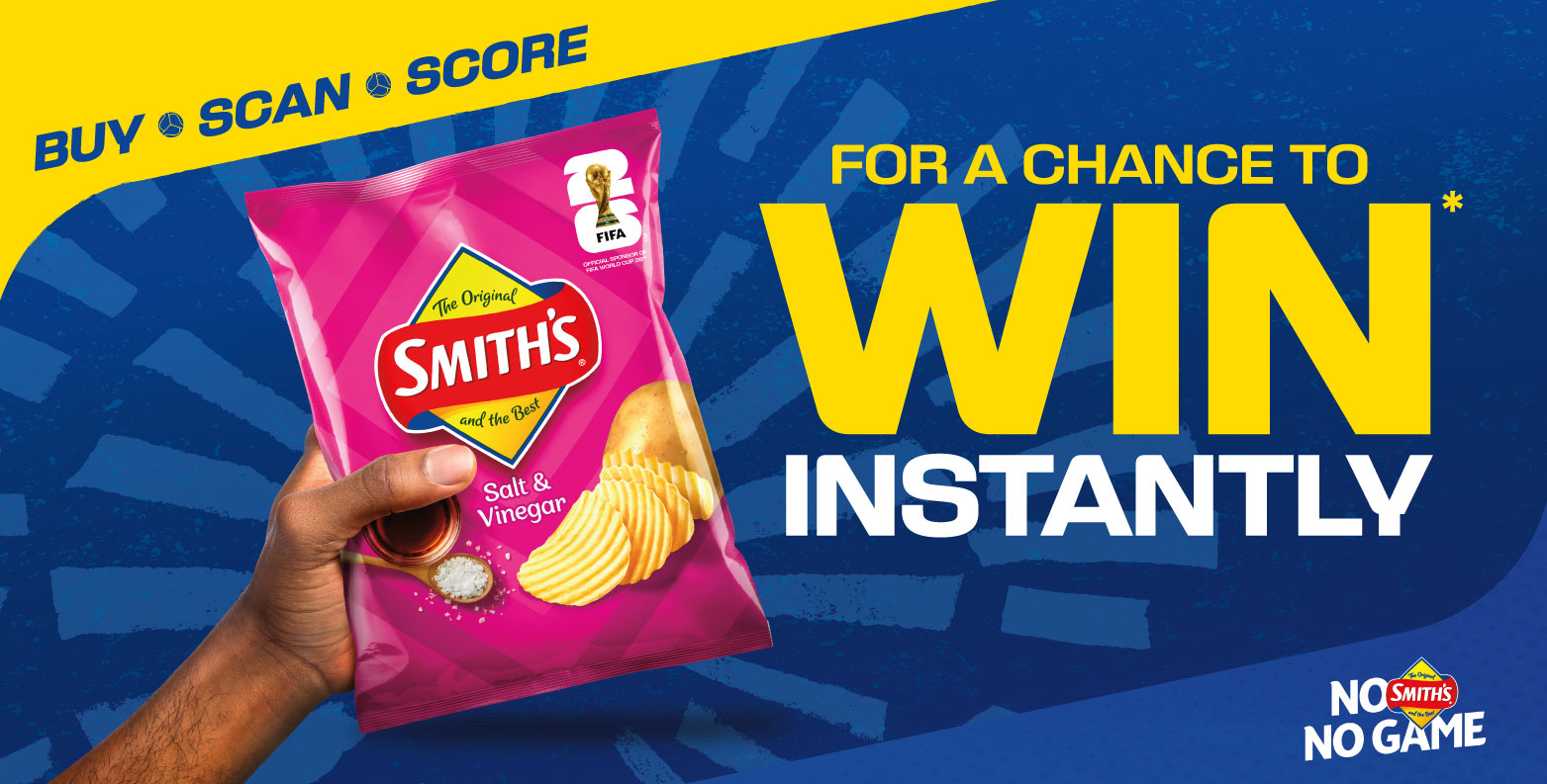 Smith's FIFA World Cup - Holding Page