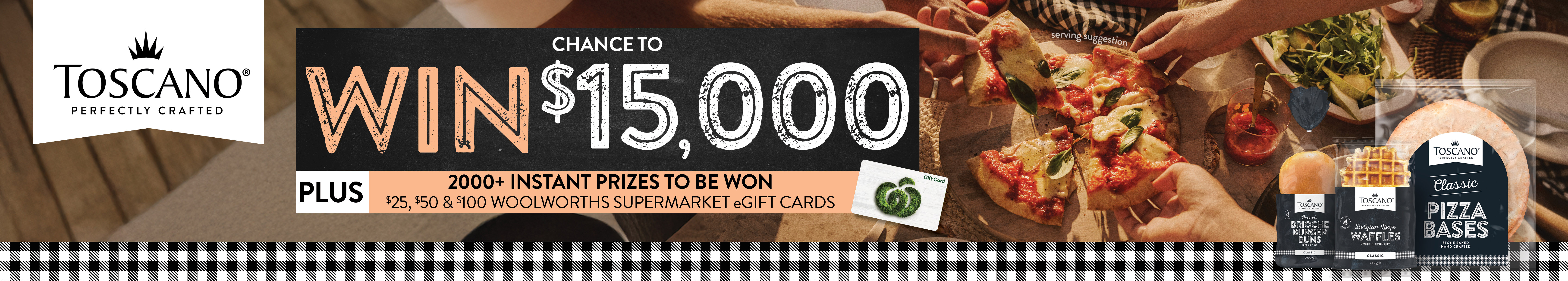 Toscano Woolworths Promo