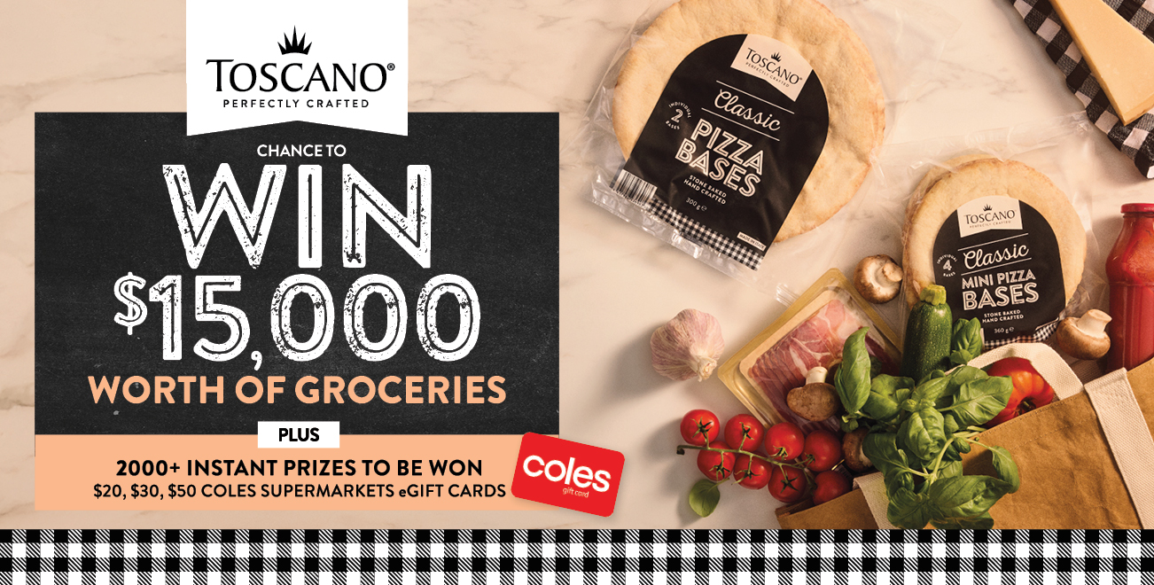 Toscano Coles Promotion
