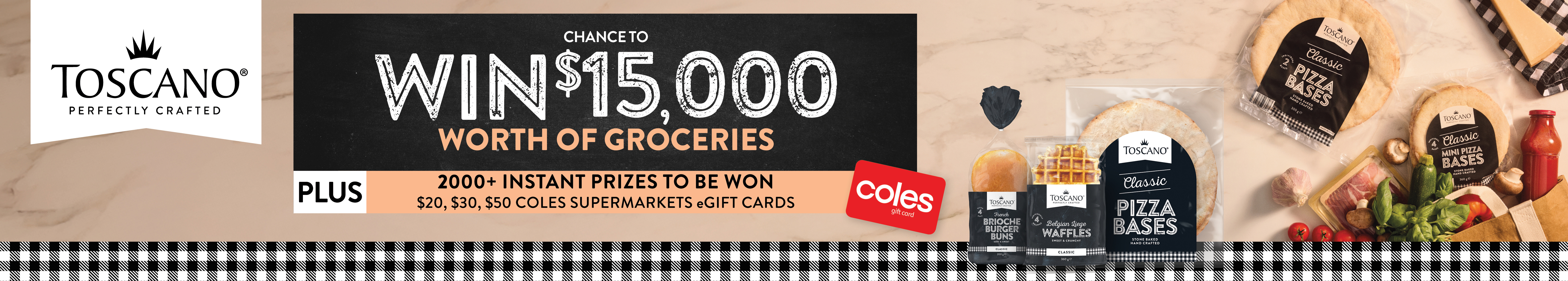 Toscano Coles Promotion