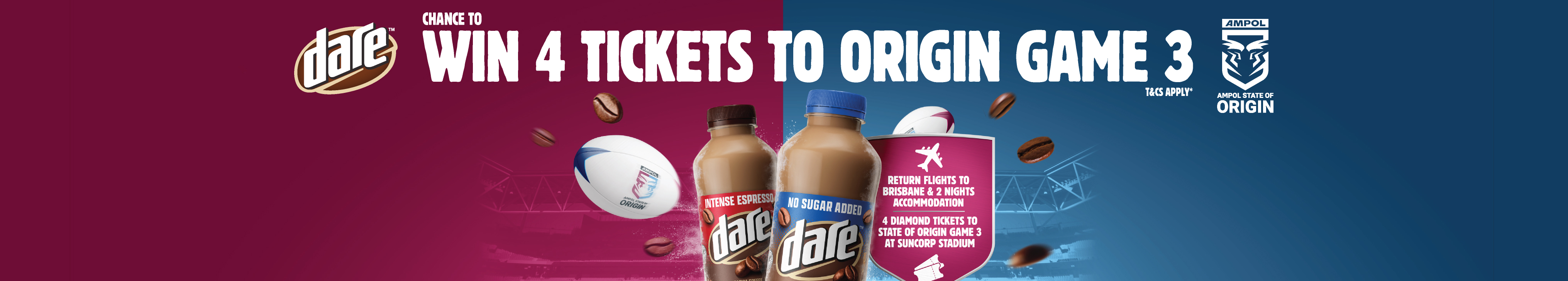 Dare NRL Ampol Promotion