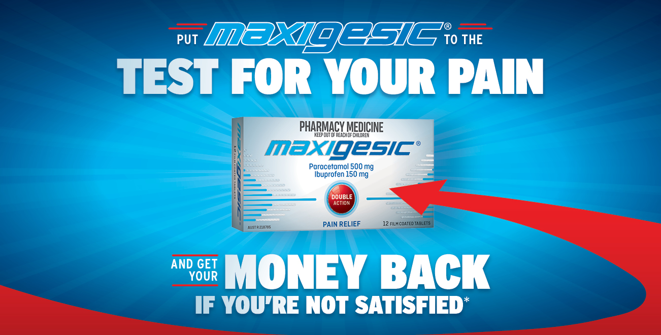 Maxigesic Money Back