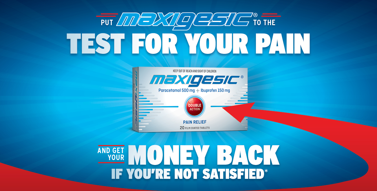 Maxigesic Money Back NZ