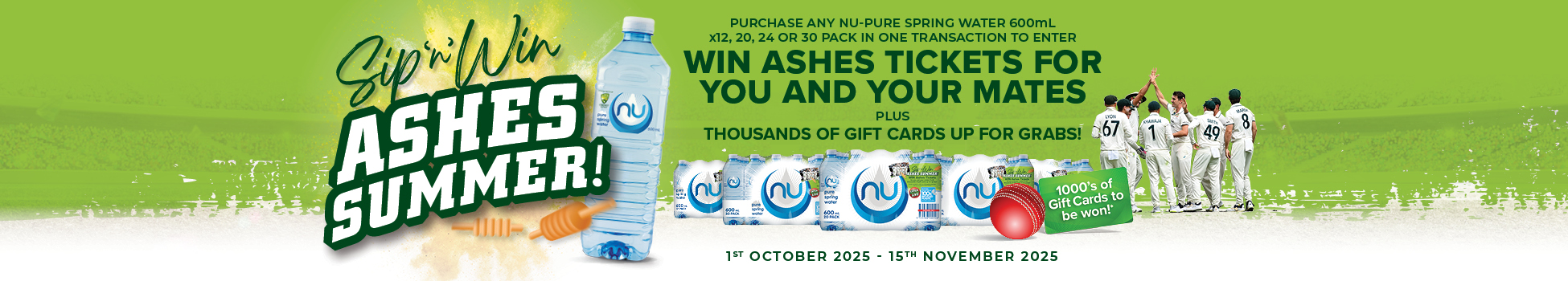 Nu Pure Cricket Promo